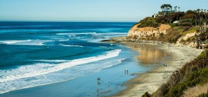 Surfing Encinitas Swamis